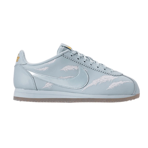 blue and gold nike cortez